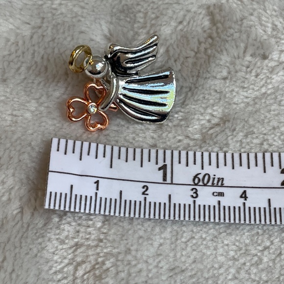 Beautiful Small Angel Pin in Silver, Gold, and Rose Gold - Picture 2 of 3
